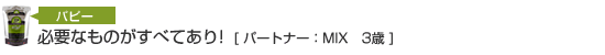 必要なものがすべてあり！