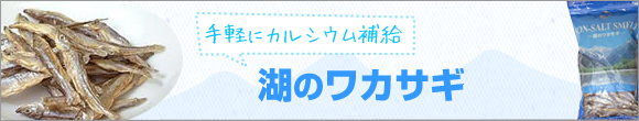 湖のワカサギ