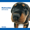 THE DOG逆輸入カレンダー ロットワイラー 2009