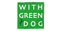 WITH GREEN DOG