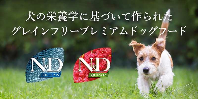 N&D(ナチュラルアンドデリシャス)犬用ドライフード