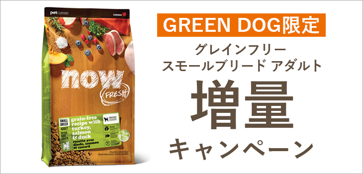 NOW FRESH（ナウ フレッシュ） GREEN DOG(グリーンドッグ)公式通販