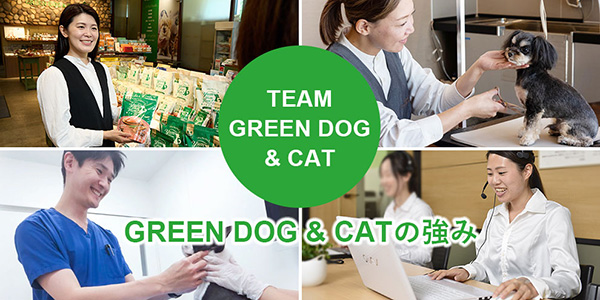 TEAM GREEN DOG & CAT