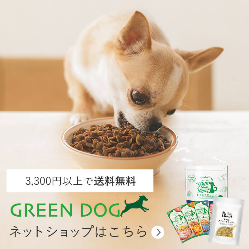 3,300円以上で送料無料 GREEN DOG（グリーンドッグ）ネットショップはこちら