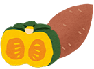 さつまいも & かぼちゃ