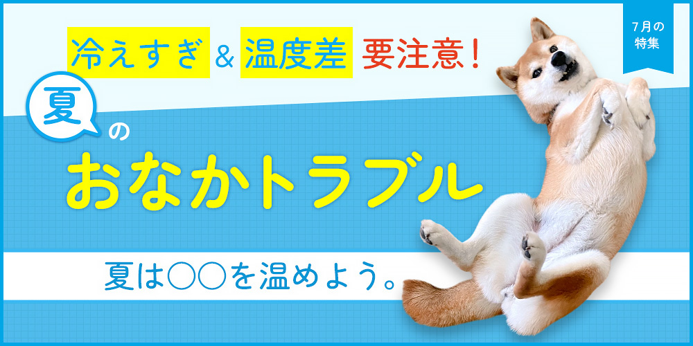 冷えすぎ&温度差 要注意!夏のおなかトラブル