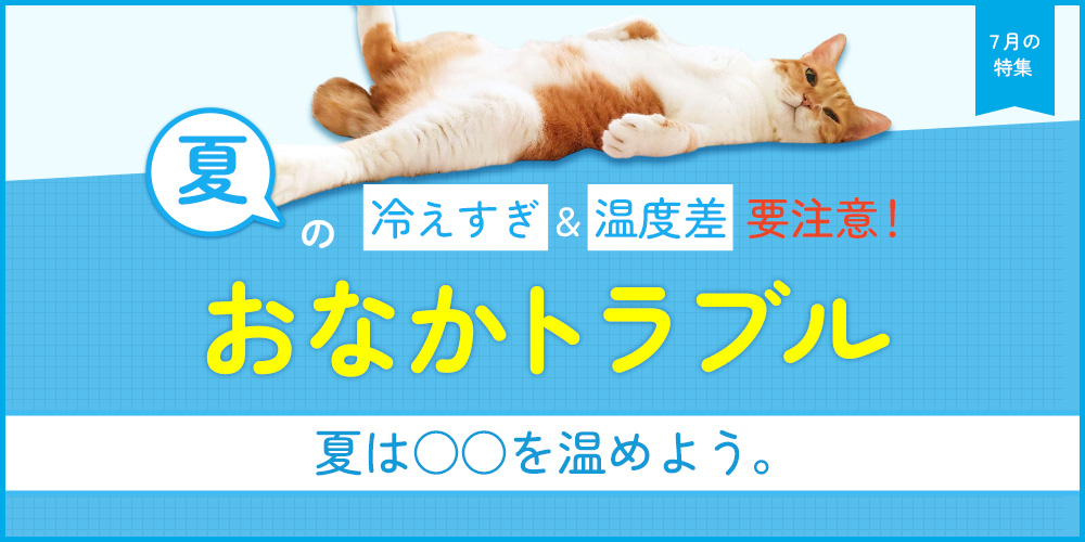 冷えすぎ＆温度差　要注意！夏のおなかトラブル