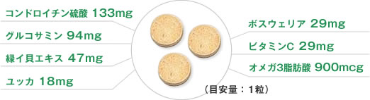1粒あたり含有量