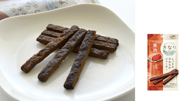 しっとりやわらかジャーキー　鹿肉