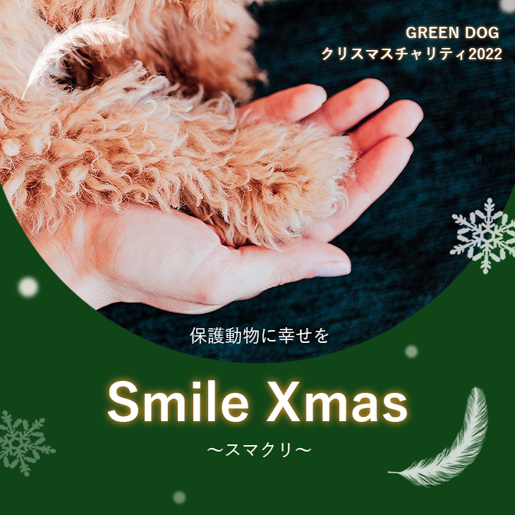GREEN DOGクリスマスチャリティイベント2022　SmileXmas～スマクリ～