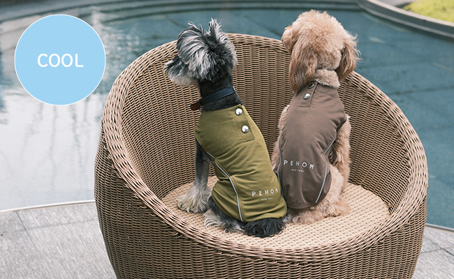 PEHOM（ペホム）　チルベストシャツ