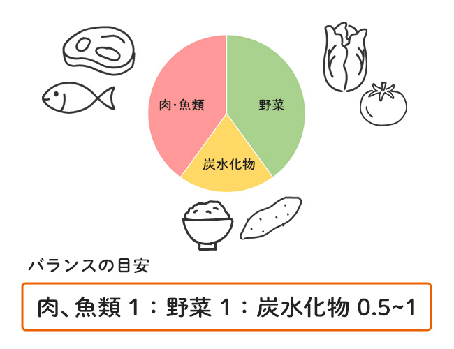 犬の手づくりごはん栄養バランス