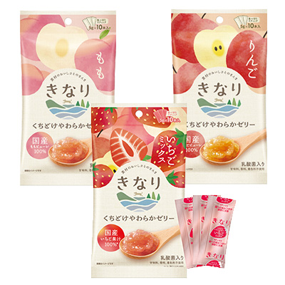 くちどけやわらかゼリー