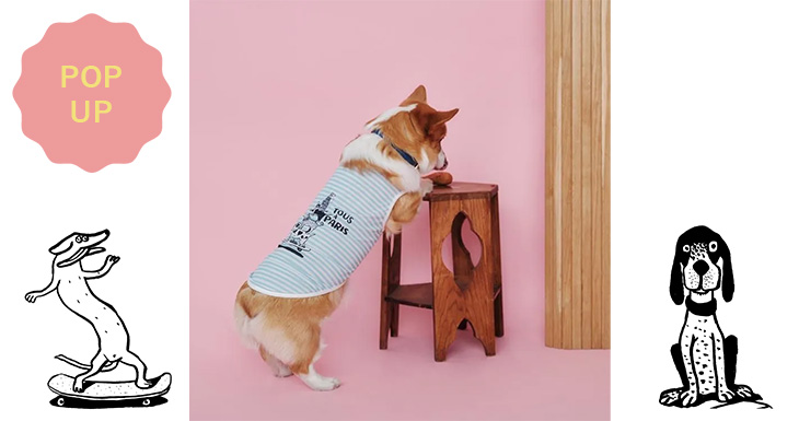 PET SO CHIC　SKATE BOARD COOL TANK