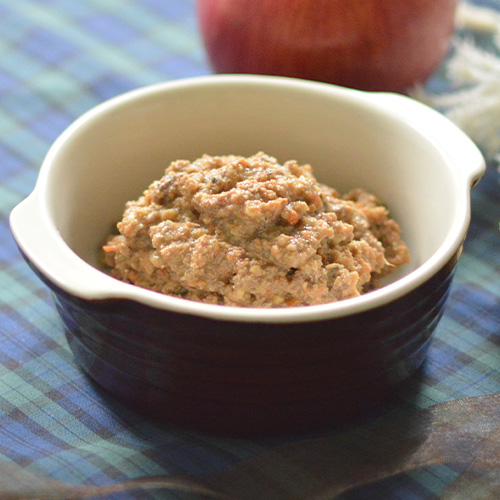 ビオリオーブ　マトン 冬のごちそう りんご添え