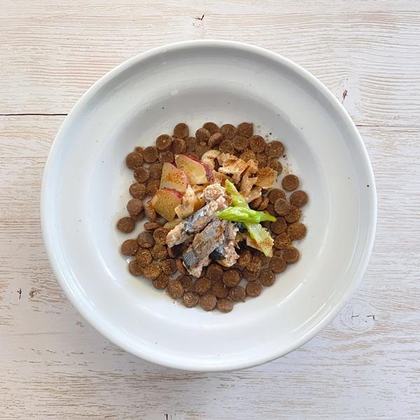 サンマとサツマイモのホイル焼き