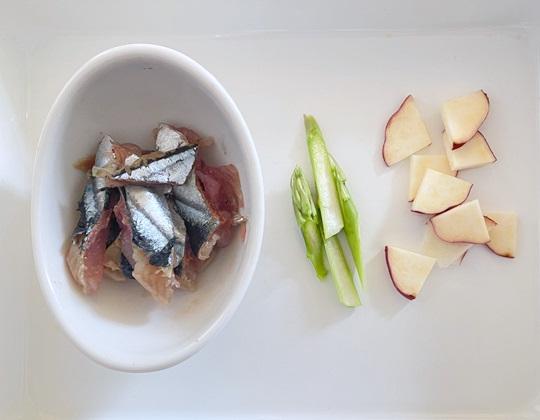 サンマとサツマイモのホイル焼き作り方２