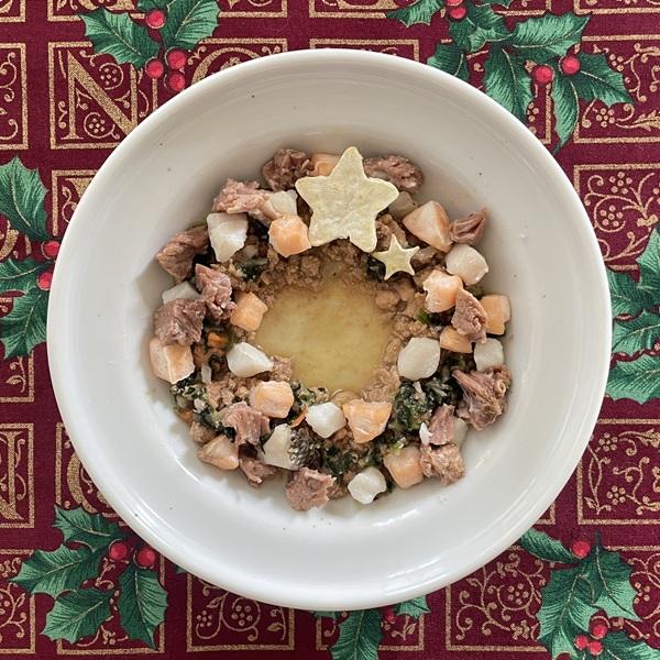 リース型お魚のごはん