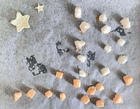 リース型お魚のごはん作り方４