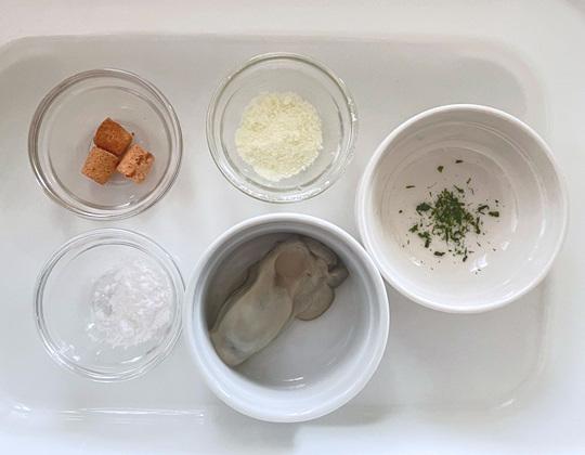 牡蠣のミルクスープ作り方１