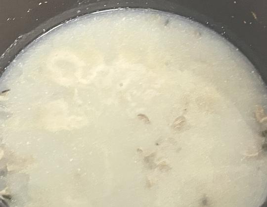 牡蠣のミルクスープ作り方３