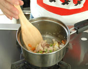 鶏肉と栗の中華煮作り方２