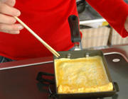 メバチマグロと納豆の巻き寿司作り方１