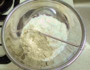 米粉とアーモンドのマフィン作り方１