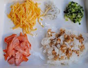 鮭と卵の雛寿司作り方２