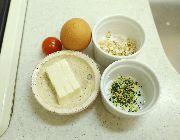 卵と養生野菜の酸辣湯（サンラータン）作り方１