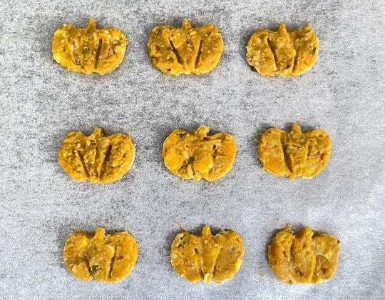 かぼちゃクランチクッキー作り方３