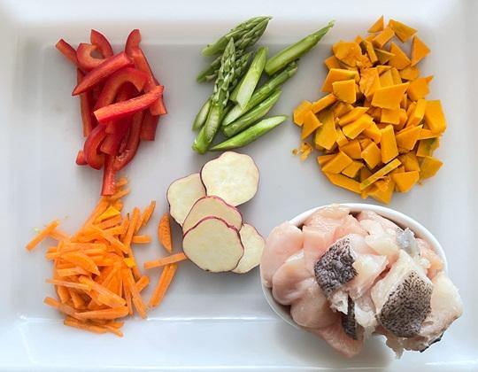 カボチャのパエリア風作り方２