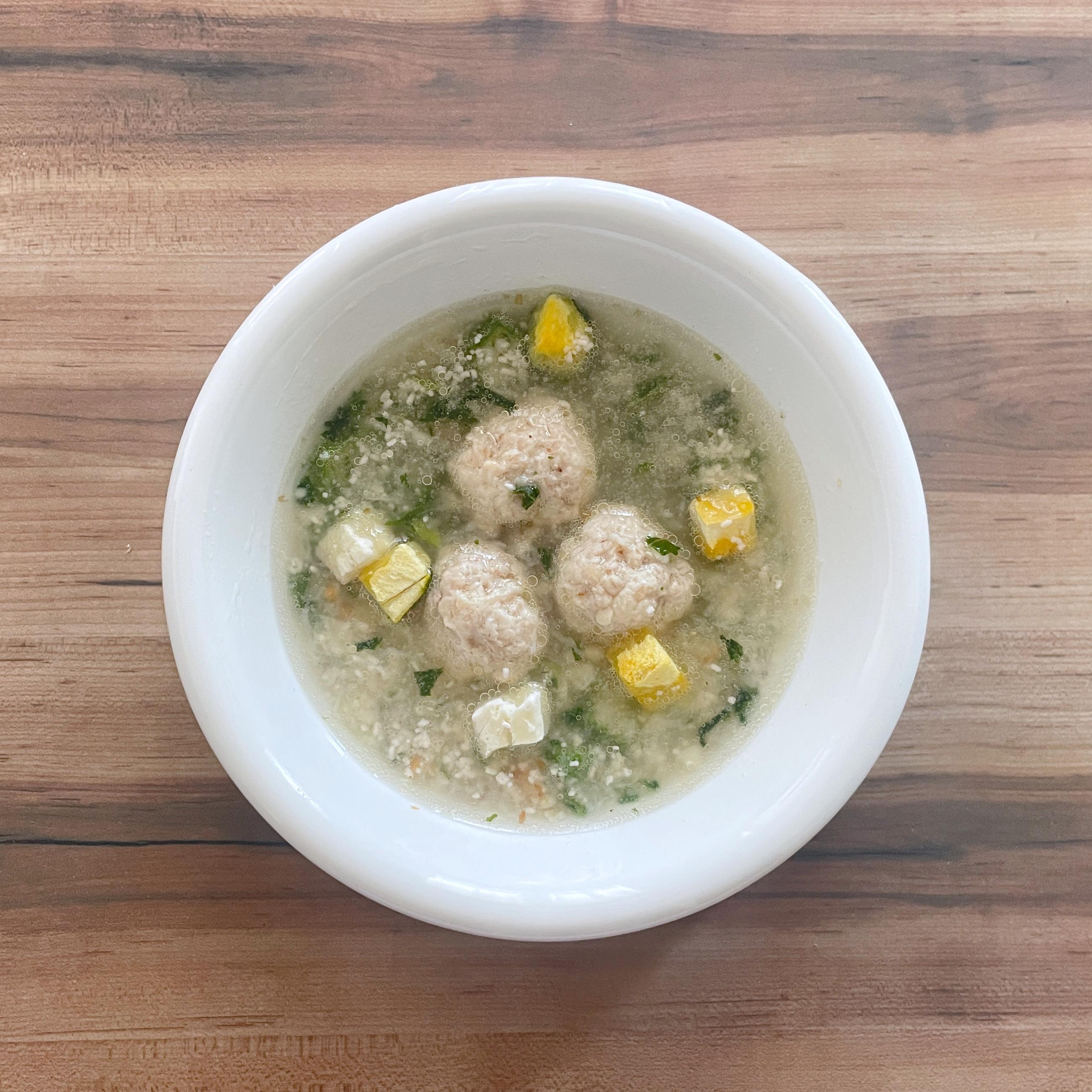 鶏とカブの胃腸ケアスープ