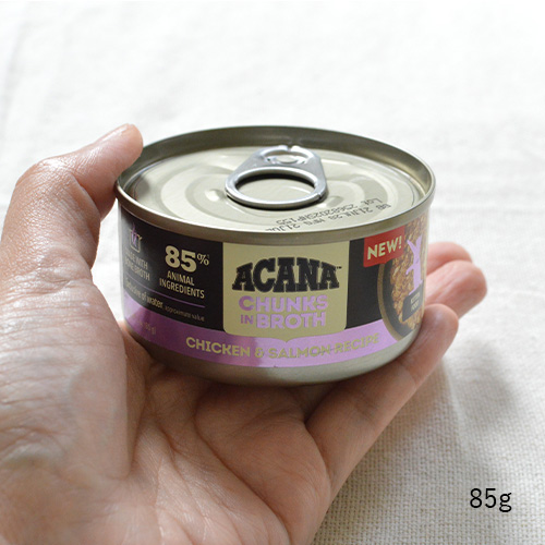 アカナ チャンク イン ブロス チキン&サーモン キトゥンキャット