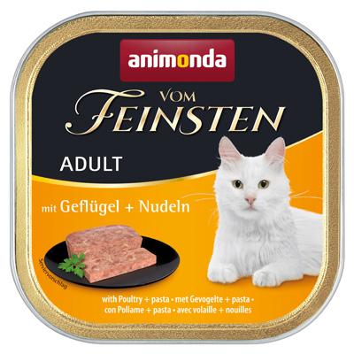 フォムファインステン缶　アダルト（成猫用）　鳥肉・牛肉・豚肉・パスタ