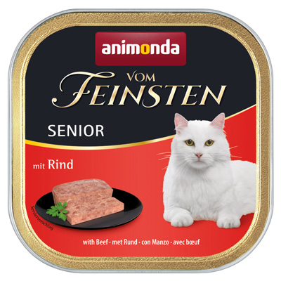 フォムファインステン缶　シニア(シニア猫用)　牛肉・豚肉・鶏肉