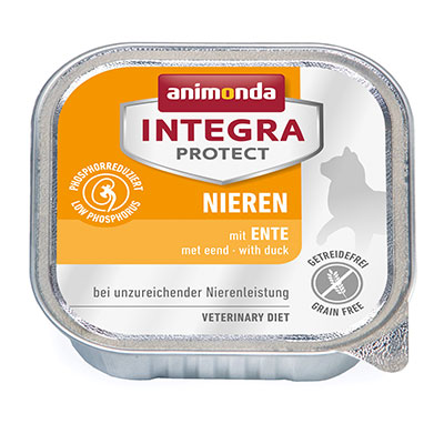 アニモンダ 猫用療法食 インテグラプロテクト 腎臓ケア (低リン) グレインフリー カモ(ニーレン)