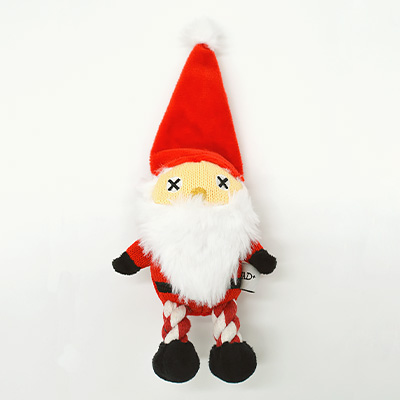 プラッシュトイ・ウィズロープ　ホリデー　サンタ【数量限定】