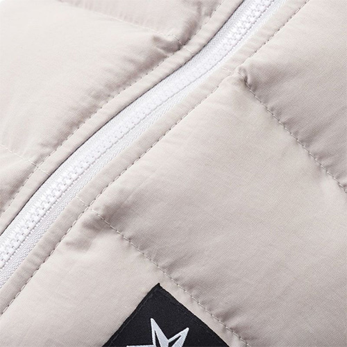 IDOG SHIELD COAT 背中開き 人工羽毛 ふわ軽ジャケット【数量限定】