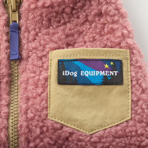 iDog EQUIPMENT 背中開きクラシックボアベスト