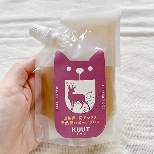 KUUT　ボーンブロス南アルプス天然鹿　for DOGS＆CATS