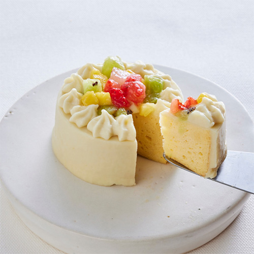 ペルテスイーツ　豆乳クリームと米粉のケーキ さつまいも