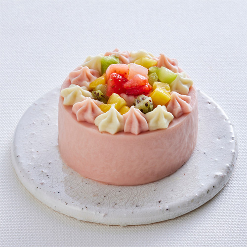 ペルテスイーツ　豆乳クリームと米粉のケーキ ビーツ