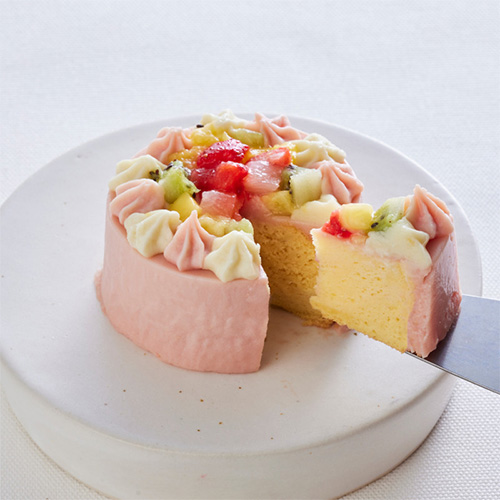 ペルテスイーツ　豆乳クリームと米粉のケーキ ビーツ