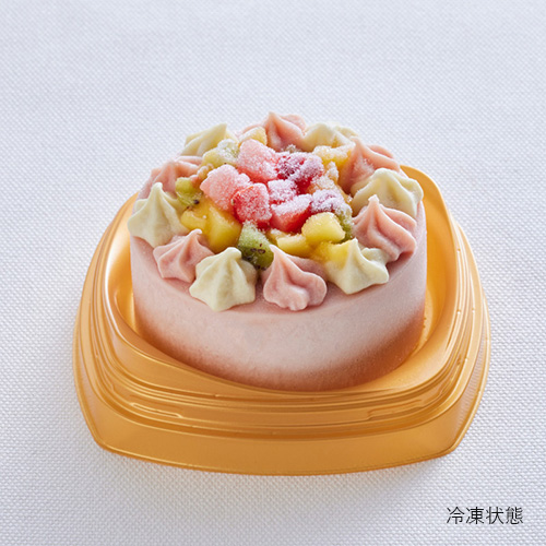 ペルテスイーツ　豆乳クリームと米粉のケーキ ビーツ