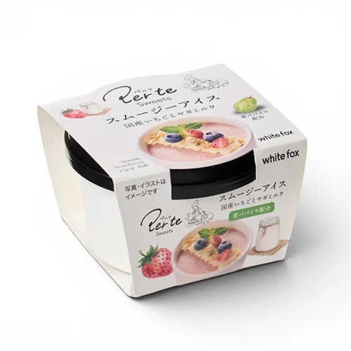 per te sweets(ペルテスイーツ) スムージーアイス 国産いちごとヤギミルク