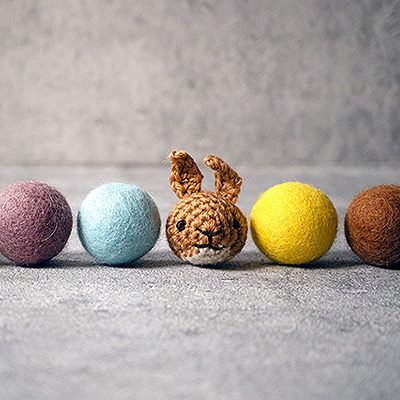 いたずらウサギとコロコロボール for you