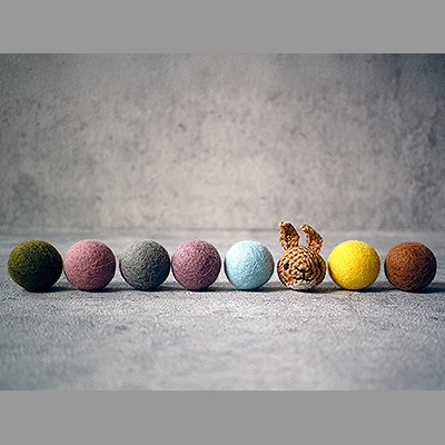 necono いたずらウサギとコロコロボール for you【POPUP】