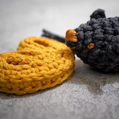 necono ビスケット大好きチャコールマウス I like you【POPUP】