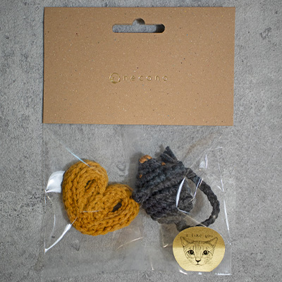 necono ビスケット大好きチャコールマウス I like you【POPUP】